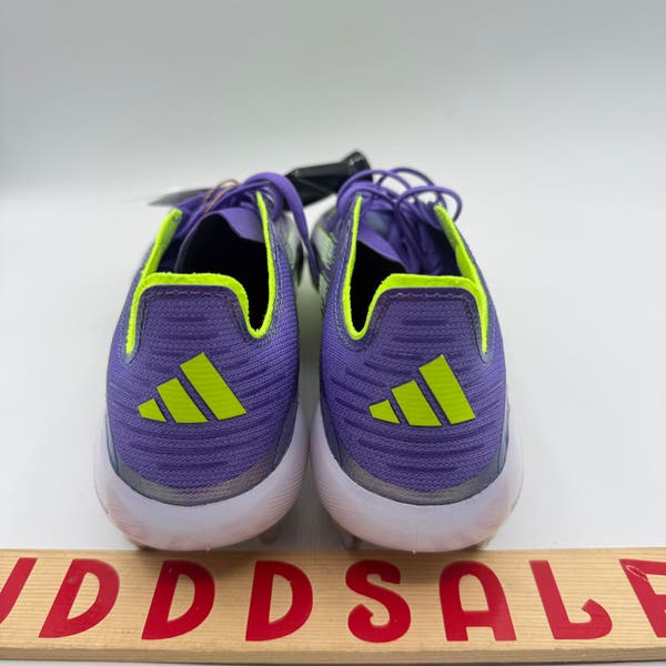 Adidas F50 Elite SG Soccer Cleats Purple Rush Lucid Lemon  display picture 2