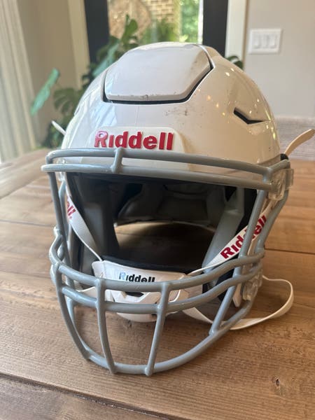 riddell speedflex helmet youth medium white Football Helmet– Continental Athletic Supply a visor White Youth Medium Riddell SpeedFlex