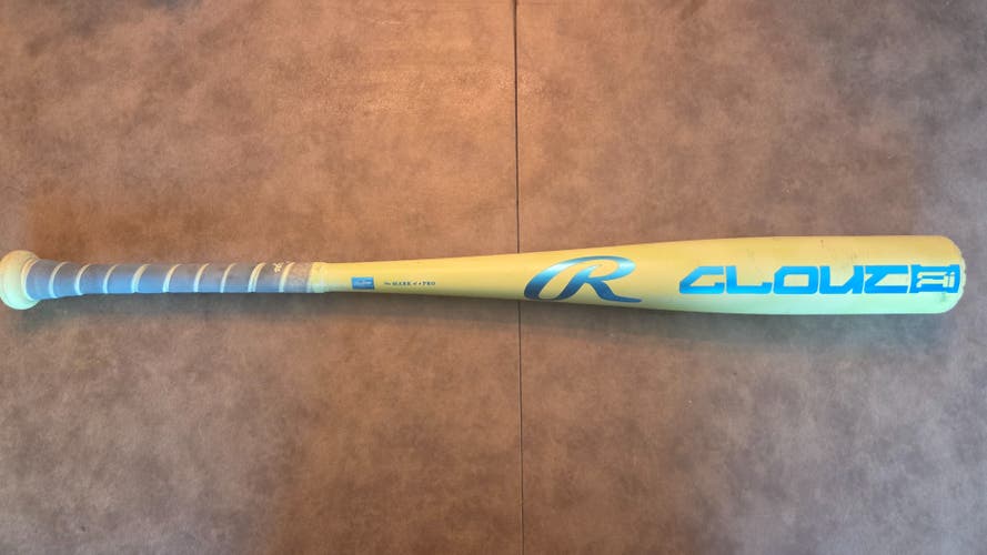 2026 Rawlings Clout AI Alloy BBCOR Certified Bat (-3) 27 oz 30" (Used)