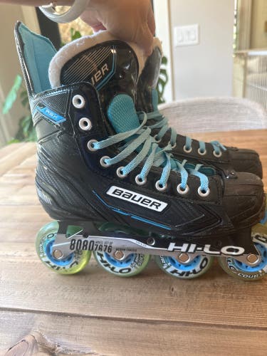 Bauer RSX Inline Skates Regular Width Size 8.5 (Used)