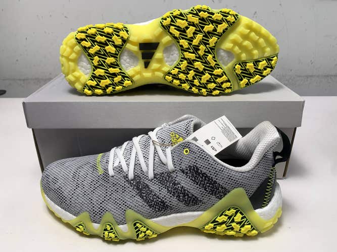 Adidas CodeChaos 22 Waterproof Golf Shoes Gray Men's SZ 12 (GX2616) NIB