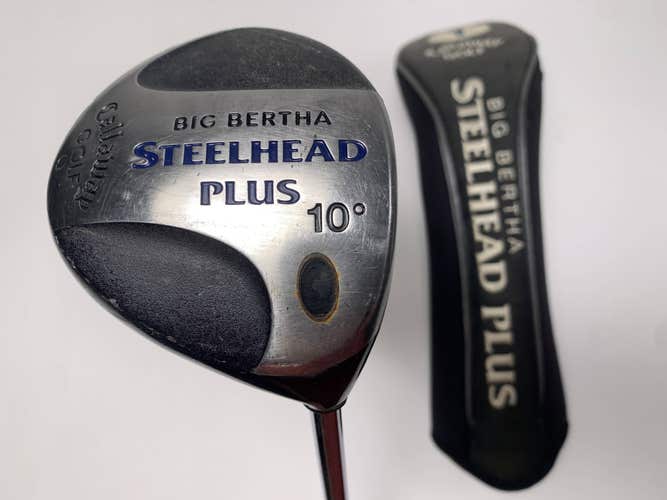 Callaway Steelhead Plus Driver 10* Regular Steel Mens RH HC