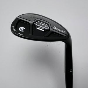 Cleveland 588 RTX 2.0 CB Black Satin Lob Wedge LW 58* 12 DG Wedge RH