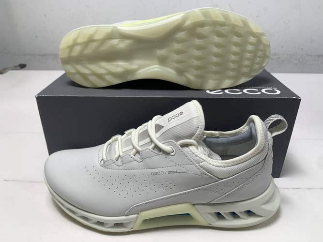 ECCO W Biom C4 Golf Shoes White Women's SZ 7-7.5 (EU 38) NIB
