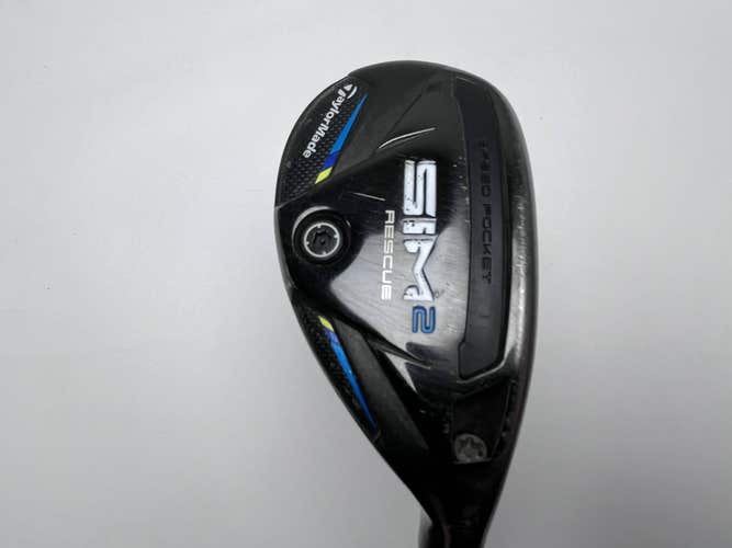 TaylorMade SIM2 Rescue 2 Hybrid 17* AeroTech SteelFiber hls780 F2 Senior RH