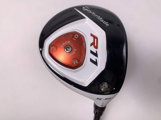 TaylorMade R11 5 Fairway Wood 19* Fujikura Blur 70g Stiff Graphite Mens RH
