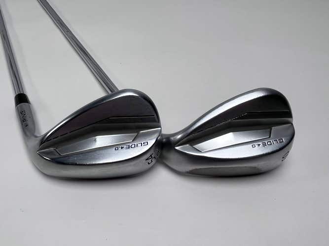 Ping Glide 4.0 Wedge Set 54* 12 | 60* 10 Black Dot DG S300 Stiff Steel Mens RH