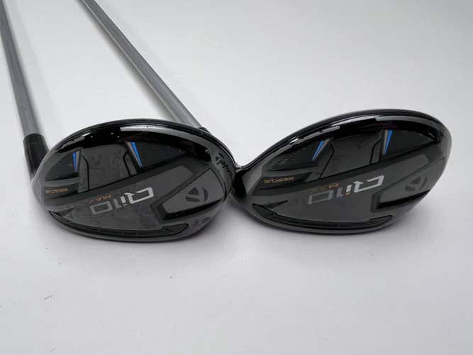 TaylorMade Qi10 MAX 4 & 5 Hybrid Set 23* 27* Fujikura Speeder NX 40g Ladies RH