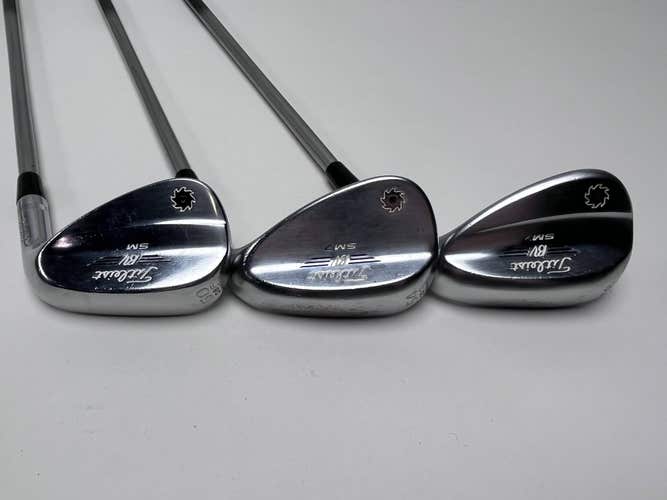 Titleist Vokey SM7 Chrome Wedge Set 50* 8 | 54* 10 | 58* 10 Tensei Womens RH