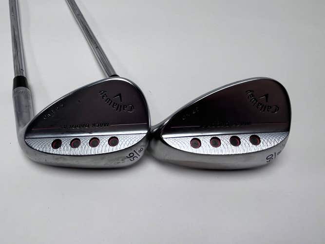Callaway Mack Daddy 4 Chrome Wedge Set 56* 8 | 60* 8 S200 Tour Issue Stiff RH