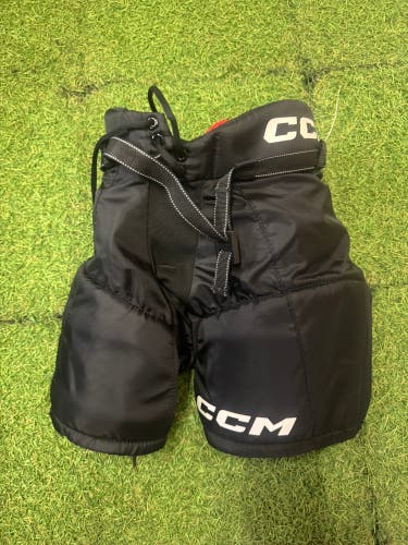 Black Youth Small CCM Next Hockey Pants (Used)