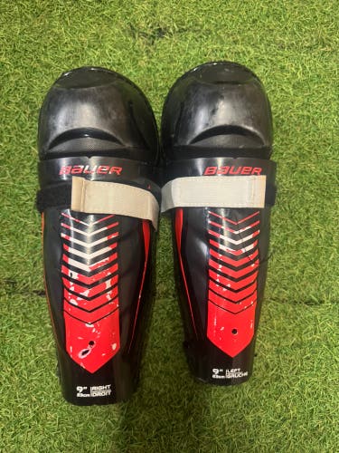 Youth Bauer Lil Sport Shin Pads 9" (Used)