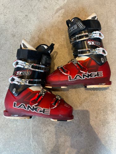 Men's Lange SX100 Ski Boots | Mondo 26.5, 306mm (Used)