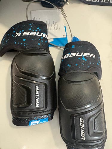 Youth Medium Bauer Vapor Volt Elbow Pads (New)