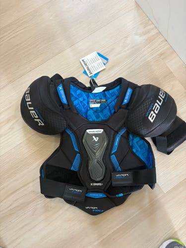 Large Intermediate Bauer Vapor Shoulder Pads (New)