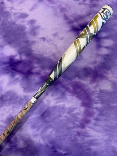 White 2019 Louisville Slugger LXT Composite Bat (-10) Composite 22 oz 32" (Used)