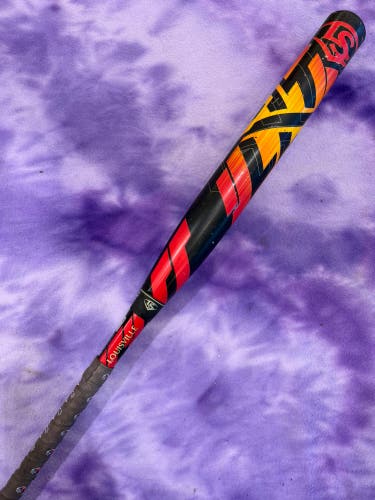 Black 2022 Louisville Slugger LXT Composite Bat (-10) Composite 23 oz 33" (Used)