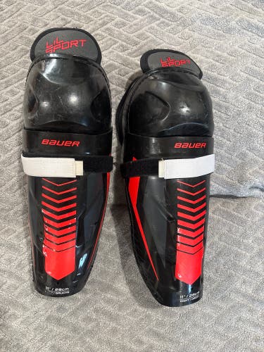 Junior Bauer Lil Sport 11" Shin Pads (Used)