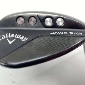 Callaway Jaws Raw Black Plasma Wedge 58*10 Dynamic Gold Mid Wedge Black Steel RH