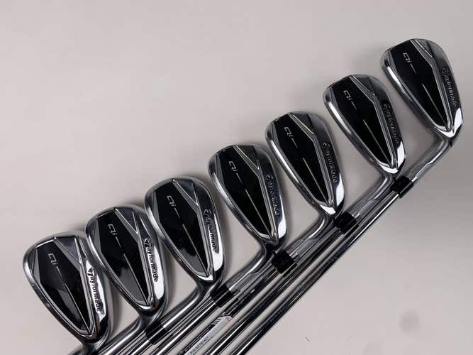 TaylorMade Qi Iron Set 5-PW+AW KBS Max MT 85g Regular Steel Mens RH