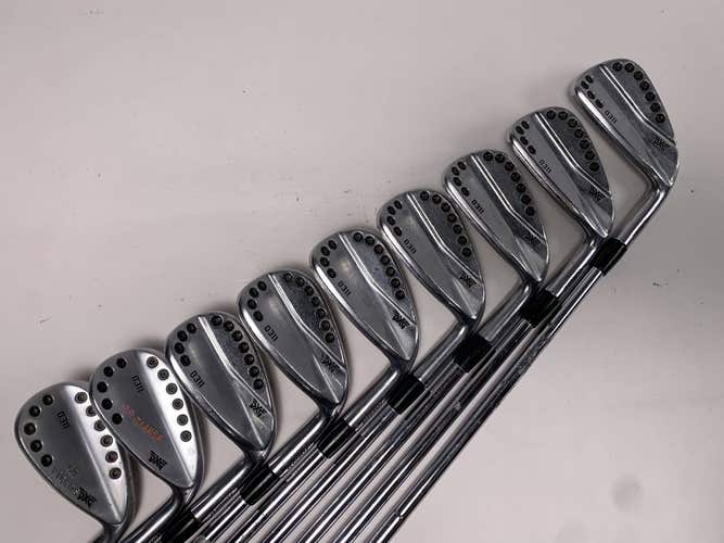 PXG 0311 Chrome Iron Set 5-PW+GW+SW+LW NS Pro Modus 3 Tour 105 Stiff RH