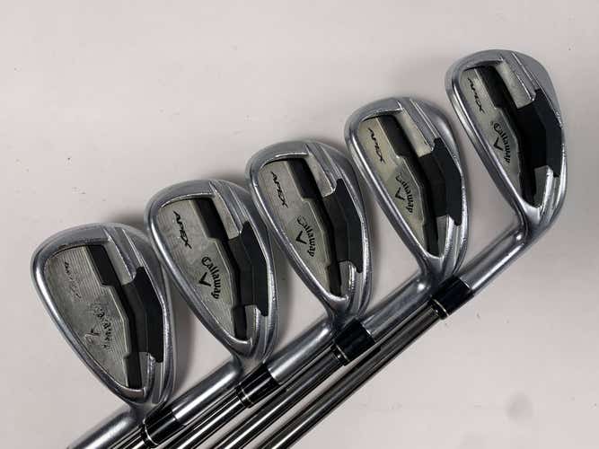 Callaway Apex Iron Set 6-PW UST Mamiya Recoil 660 F3 Regular RH +1/2''