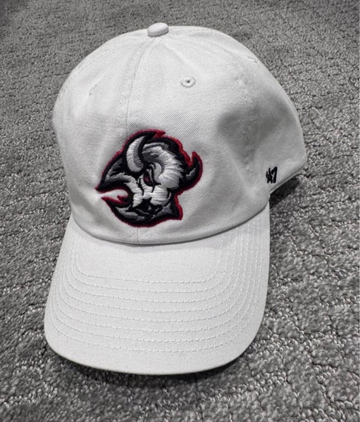 Buffalo Sabres Goat Head White 47 Brand Adjustable Hat (New)