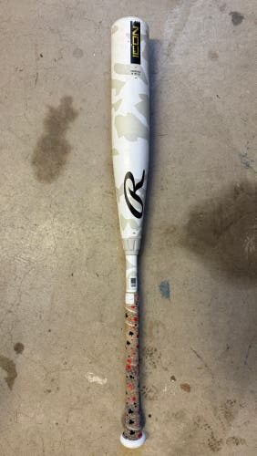 2025 Rawlings Icon Composite USSSA Certified Bat (-8) 21 oz 29" (Used)