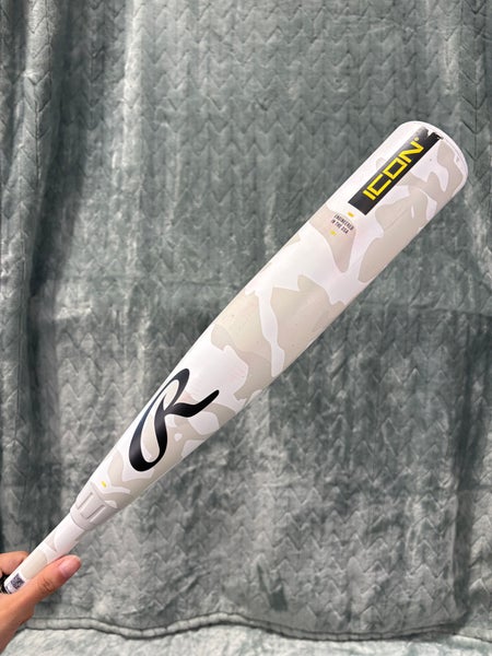 2025 Rawlings Icon Composite Bat USSSA Certified (-10) Composite 19 oz 29" (Used)