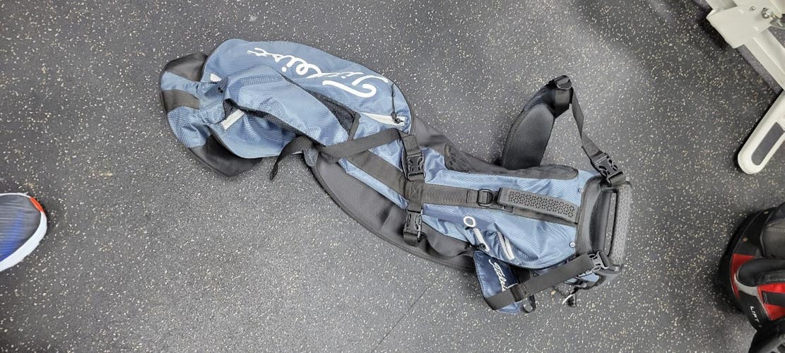 Used Titleist SUNDAY LIGHT WEIGHT BLUE/BLACK Mens Stand Bag None 11497-C000159990