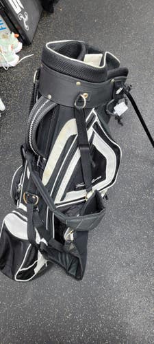 Used 8 WAY STAND BAG Mens Stand Bag Black 11497-C000159986