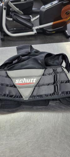 Used Schutt RIB GUARD Lacrosse Rib Pads Black SM 11497-S000159983