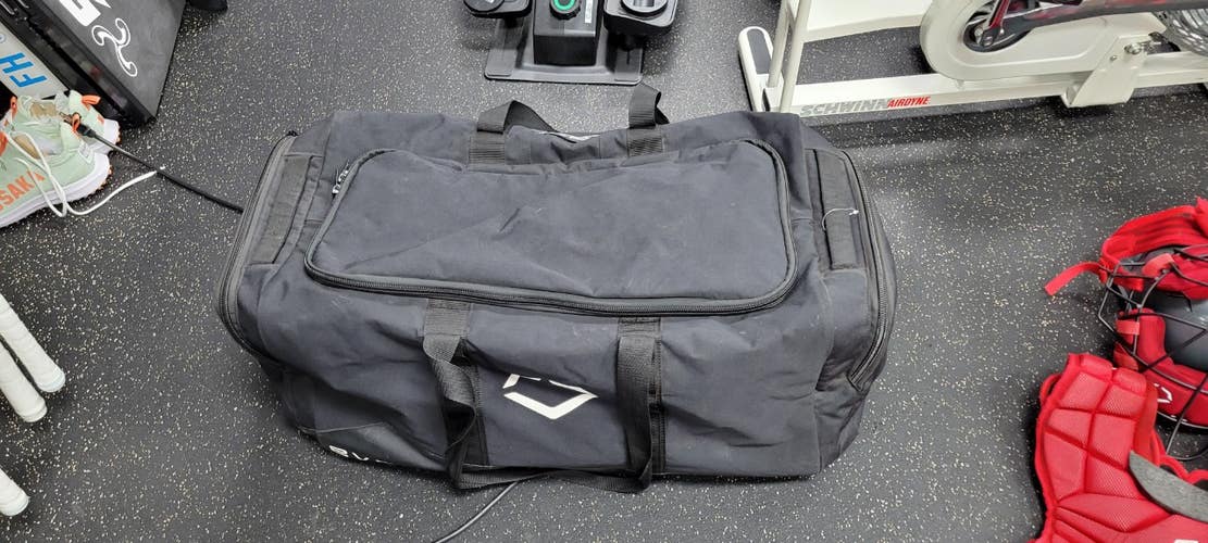 Used Evoshield CATCHERS BAG BB/SB Player Carry Bag Black 11497-S000159963