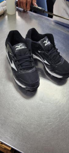 Mizuno NEW SIZE 2 BB/SB Cleats Black Junior 02 11497-S000159958