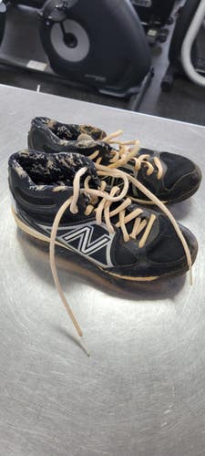 Used New Balance 2 BB/SB Cleats Black Junior 02 11497-S000159949