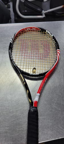 WILSON BLX KHAMSIN FIVE FX 108 TENNIS RACQUET Grip Size 4 1/8