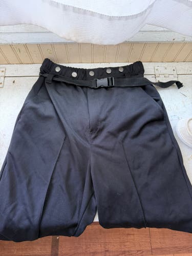 Force Hockey Referee Pants – Adult Medium – Black