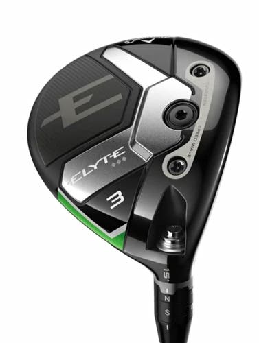 2025 Callaway Elyte Triple Diamond 5 Wood 18° Adjustable Tensei 1K Black Stiff RH. Like New