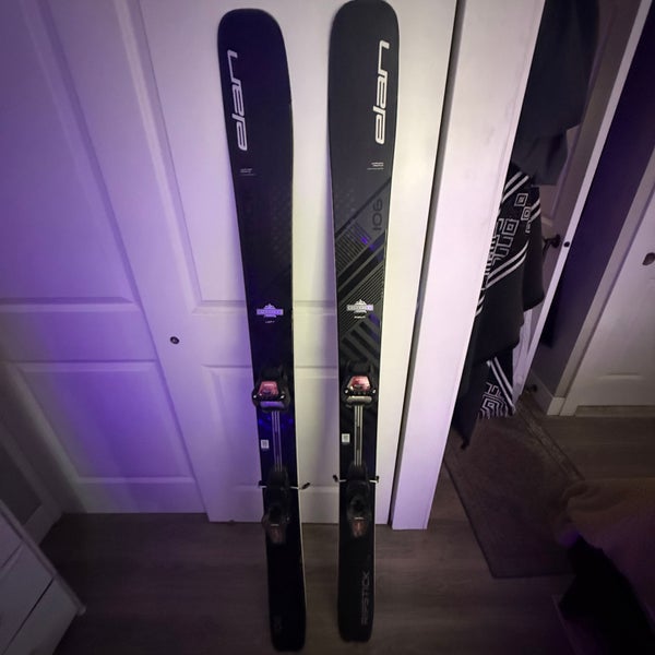 2023 All Mountain 72 cm Elan Ripstick 106 Black Edition Skis With Bindings (Used)