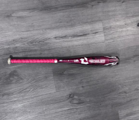 2025 DeMarini Voodoo One Alloy USABat Certified Bat (-11) 18 oz 29" (Used)