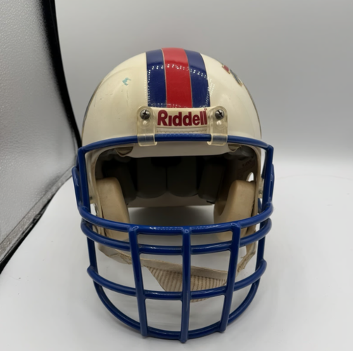 Vintage Riddell VSR2-Y Buffalo Bills White Football Helmet Size M NFL Football