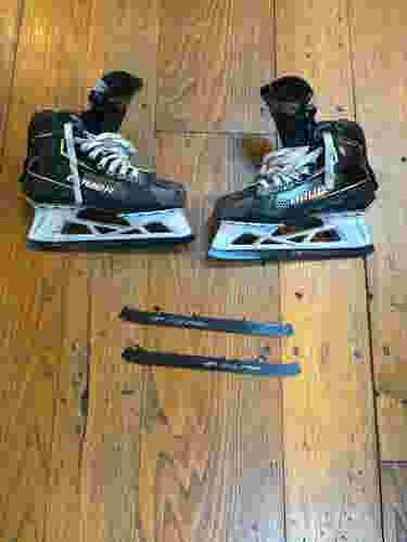 Bauer Pro Hockey Goalie Skates Regular Width Size 5 (Used)