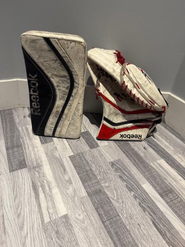 Reebok XLT28 Regular Glove and Blocker (Used)