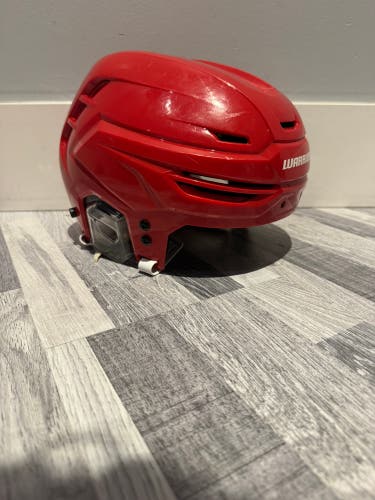 Medium Red Warrior Alpha One Pro Helmet (Used)