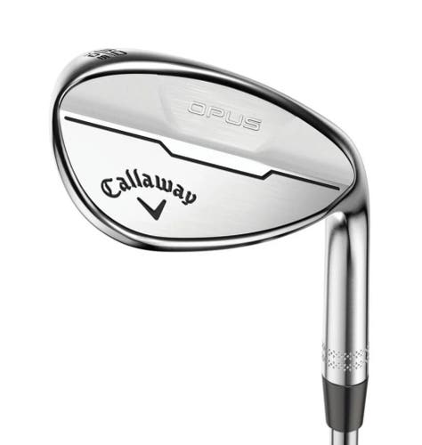 Callaway Opus Chrome 60°-06° T Grind Lob Wedge LH Like New Dynamic Gold MID 115