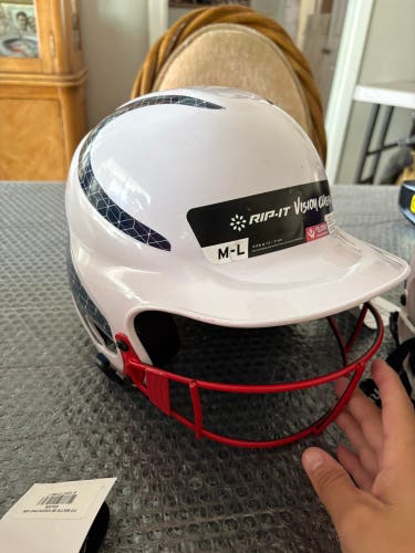 Medium/Large Rip It Vision Classic Batting Helmet (New)