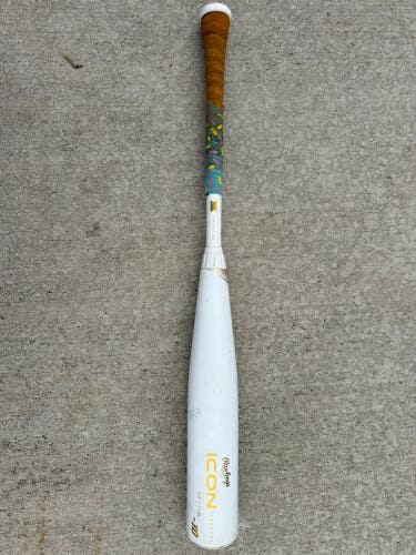 2024 Rawlings Icon Composite USSSA Certified Bat (-10) 18 oz 28" (Used)