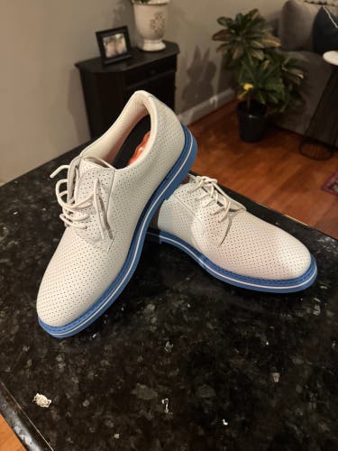 G/FORE Perforated Gallivanter Golf Shoes - Cerulean