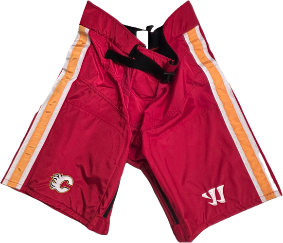 Clagary Flames-Red XL Warrior QRE Pant Shell Pro Stock (New)