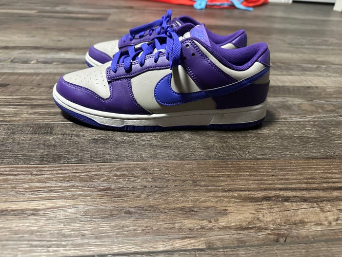 Purple Unisex Size M 9.0 (W 10.0) Adult Nike Dunk Low Shoes (Used)